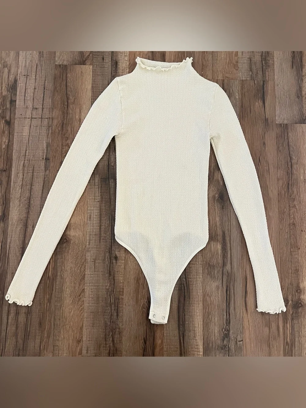 Free People Mara Mock Neck Bodysuit XS/S